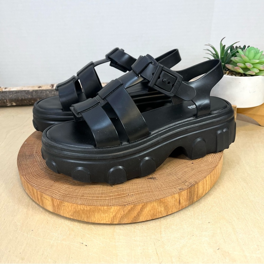 MELISSA | Ella Ankle Strap Platform Sandal Size 8